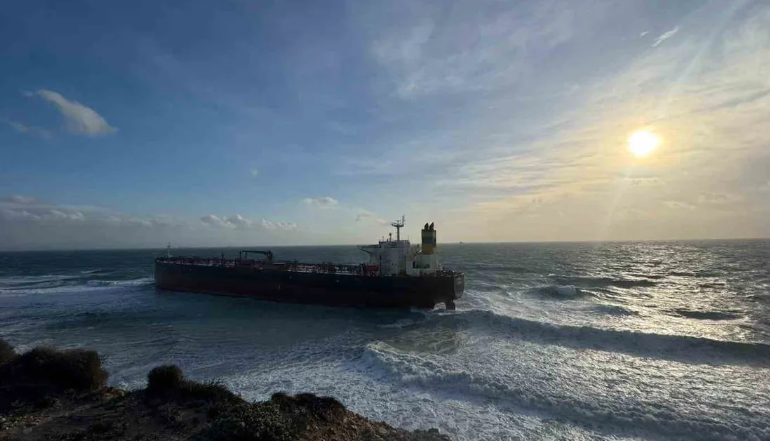 Drone Footage Shows Successful Salvage of Omani Oil Tanker Grounded off Turkey’s Bozcaada Coast