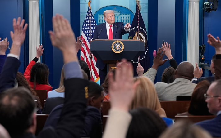 US President Donald Trump made a surprise appearance at the White House briefing room on Tuesday, just before departing for the World Economic Forum in Davos, Switzerland, raising eyebrows with cryptic remarks about Greenland. When asked how far he was willing to go to seize Greenland, Trump simply said, "you'll find out", fueling speculation about his strategic intentions. Despite the uncertainty, the President expressed confidence that NATO allies “will work something out”. “I think that we will work something out where NATO is going to be very happy, and where we’re going to be very happy,” Trump said, without offering specific details. He also mentioned that multiple meetings regarding Greenland were scheduled during his Davos visit and expressed optimism that “things are going to work out pretty well.” Trump’s remarks come amid mounting tensions between the US and Europe. Over the past weekend, he threatened fresh tariffs on European nations, including Britain, France, and Germany, which had stationed troops in Greenland in solidarity. Despite this, he dismissed concerns that his actions could jeopardize last year’s EU-US investment deal, stating, “They need that agreement very badly with us.” European Commission President Ursula von der Leyen responded firmly to Trump’s comments in Davos, emphasizing that the EU’s approach “will be unflinching, united and proportional.” Many European leaders have traditionally sought compromise with Trump while exploring other avenues to protect their strategic interests. Trump has repeatedly cited Greenland’s strategic importance in deterring potential threats from China and Russia. However, his insistence that the US must have ownership over Greenland has tested the limits of European diplomatic strategy. In a related development, Air Force One returned to Joint Base Andrews shortly after takeoff on Tuesday evening due to a minor electrical issue, according to White House press secretary Karoline Leavitt. Reporters on board noted a brief blackout in the press cabin before being informed of the decision to turn back. Trump is expected to continue his trip to Davos aboard another aircraft.