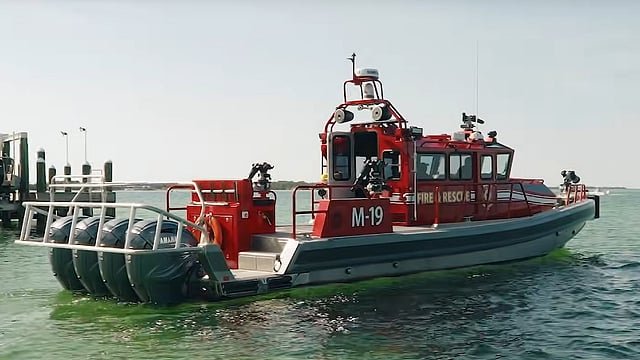 Destin Fire Control District Adds High-Speed M-19 Coastal Fireboat to Florida Fleet