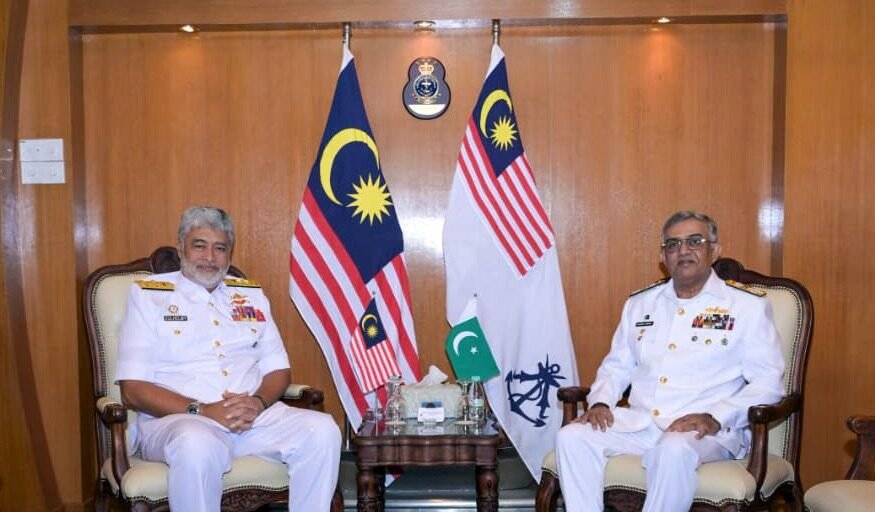 Pakistan Navy Chief Undertakes Official Visit to Malaysia for Maritime Security Cooperation