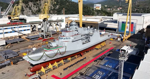 Italy Launches First Next-Generation OPV Ugolino Vivaldi to Strengthen Italian Navy Maritime Security