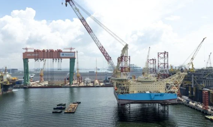 Seatrium Delivers Next-Generation Wind Turbine Installation Vessel to Maersk Offshore Wind