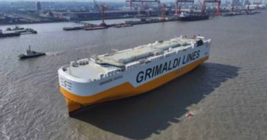 Grimaldi Group Launches Grande Seoul: Ammonia-Ready PCTC Vessel Boosts Green Vehicle Transport between Asia and Europe