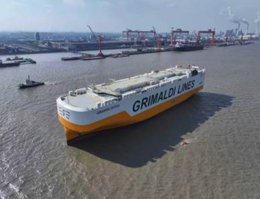 Grimaldi Group Launches Grande Seoul: Ammonia-Ready PCTC Vessel Boosts Green Vehicle Transport between Asia and Europe