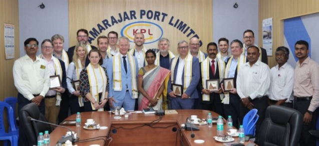IAPH President Jens Meier Leads Maritime Delegation to Chennai and Kamarajar Ports to Strengthen Global Port Collaboration