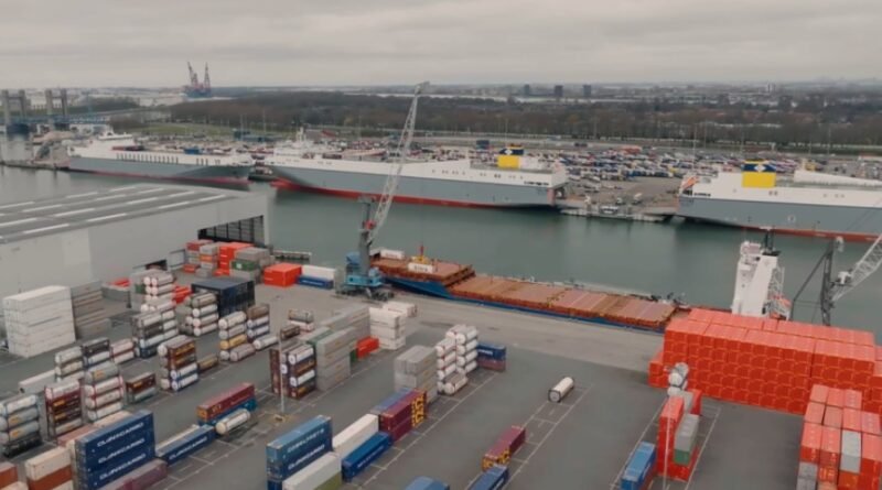 CLdN Starts Construction of First 1,100-TEU LoLo Container Vessel at HD Hyundai Ulsan Yard