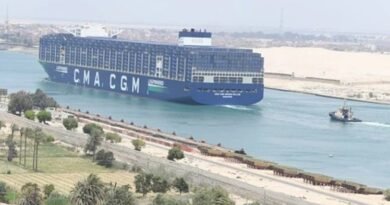 CMA CGM Mega Container Ship Transits Suez Canal, Signaling Gradual Recovery of Red Sea Shipping Routes