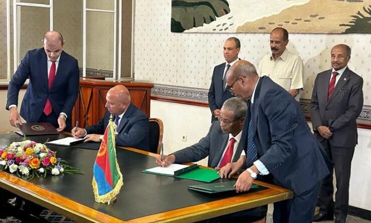 Egypt and Eritrea Sign Landmark Red Sea Maritime Cooperation Agreement in Asmara