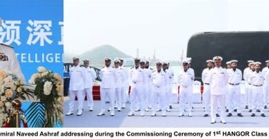 Pakistan Navy commissions its most advanced submarine ever , and the name alone carries the weight of history