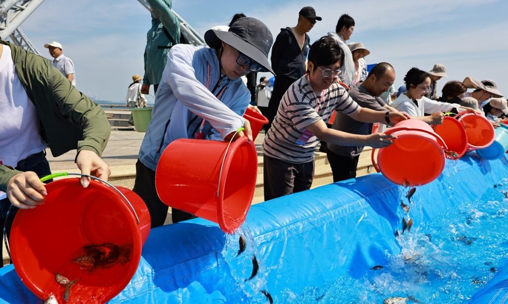 China and South Korea Release Millions of Fish Fry in Yellow Sea to Strengthen Sustainable Fisheries