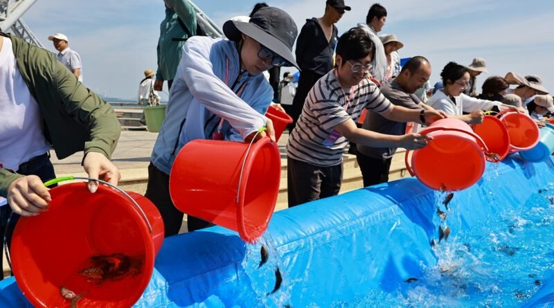 China and South Korea Release Millions of Fish Fry in Yellow Sea to Strengthen Sustainable Fisheries