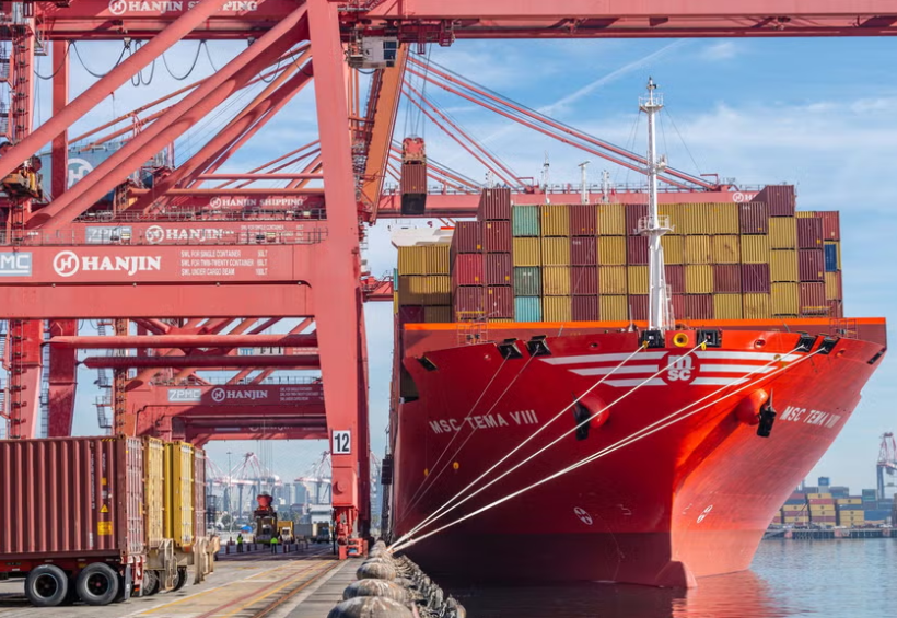 Container Shipping Rates Surge to Near Two-Year High as Tariff Uncertainty Drives Global Freight Market