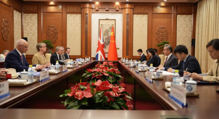 China and UK Hold Strategic Talks on Strait of Hormuz Shipping Crisis, Ukraine Conflict and Global Health Security