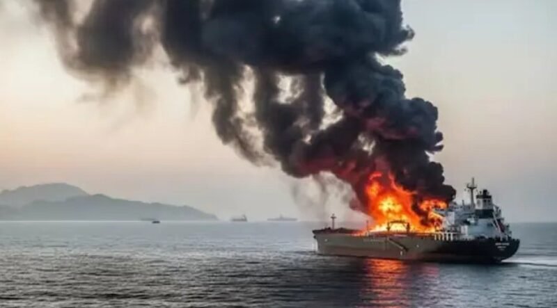 ndia Confirms Three Seafarers Killed After US Strike on Tanker Off Oman; Another Vessel Hit in Gulf of Oman