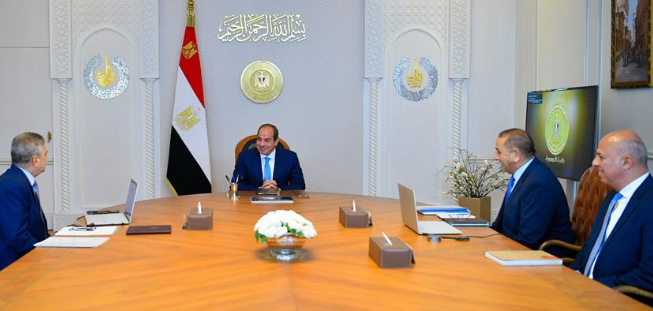 Egypt Accelerates Suez Canal Shipbuilding Strategy as President El-Sisi Reviews Major Maritime Projects