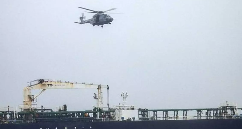 French Navy, Supported by UK, Intercepts Russian-Linked Oil Tanker Suspected of Sanctions Evasion