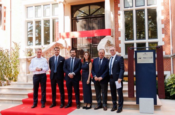 Boluda Corporación Marítima executives inaugurate the company's new Rotterdam headquarters in the historic Maritime Quarter.