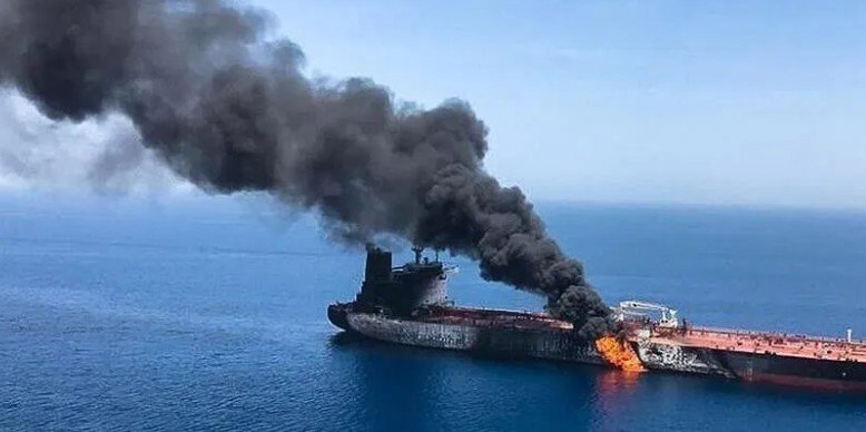 Oil Tanker Explosion in Strait of Hormuz Raises Maritime Security Concerns After Naval Mine Incident