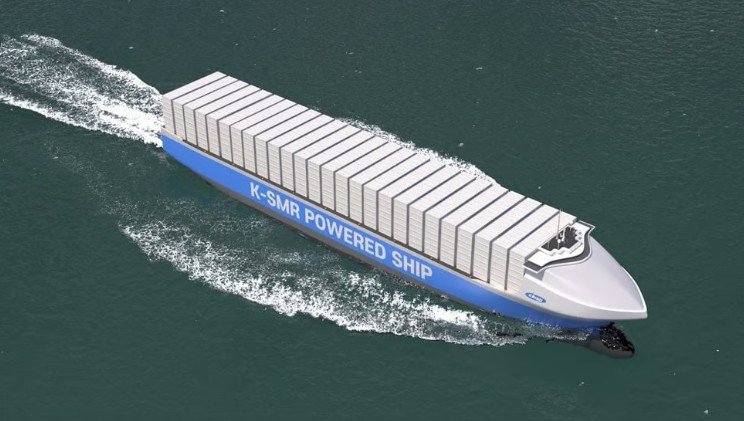 Korean Nuclear-Powered Containership Receives ABS Approval for Molten Salt Reactor Design