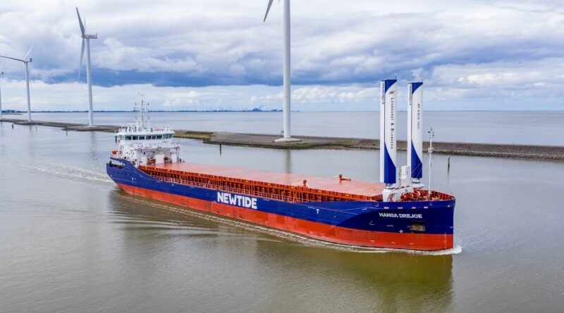Leonhardt & Blumberg Equips First of Four Newbuilds with Econowind VentoFoils