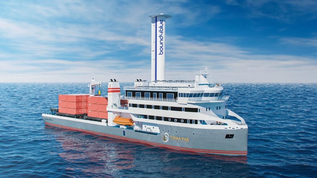First Multipurpose Cargo Vessel Adopts Wind-Assisted Propulsion to Cut Fuel Use and Emissions