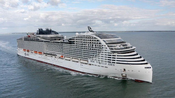 MSC World Asia Completes Final Sea Trials Ahead of Mediterranean Cruise Debut