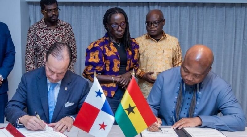 Ghana-Panama Sign MoU to Boost Maritime Trade, Cocoa and Mining Cooperation