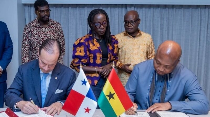 Ghana-Panama Sign MoU to Boost Maritime Trade, Cocoa and Mining Cooperation