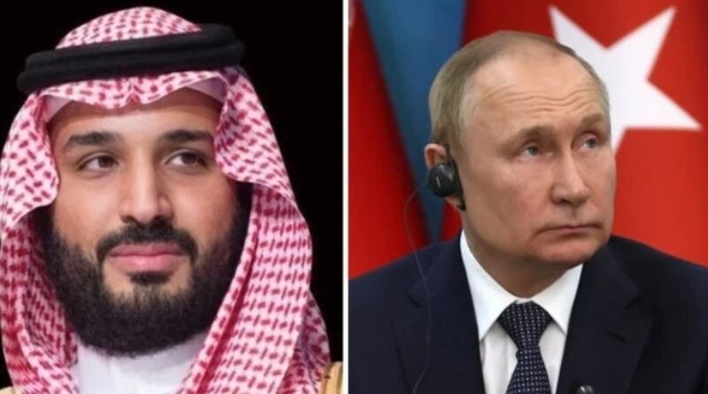 Saudi Crown Prince, Putin Discuss Maritime Security and Global Shipping Routes