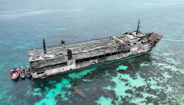 Philippines Ferry Fire Death Toll Rises to 76 as Rescuers Recover 41 More Bodies
