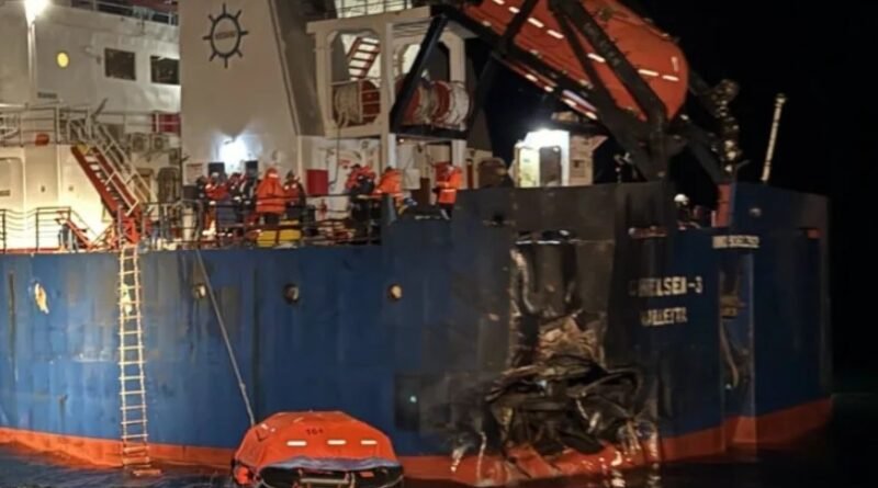 Black Sea Drone Attacks Sink Cargo Ship, 11 Sailors Missing