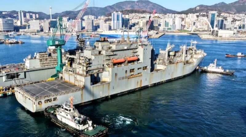 HJ Shipbuilding completes US Navy MRO repairs on USNS Amelia Earhart