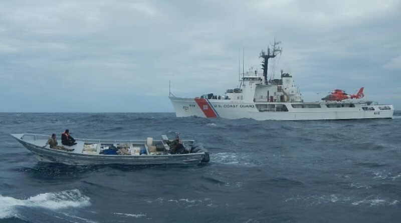 U.S. Coast Guard search and rescue operation for missing people off Mexico’s Baja California coast