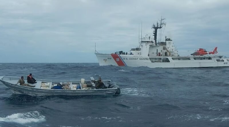 U.S. Coast Guard search and rescue operation for missing people off Mexico’s Baja California coast