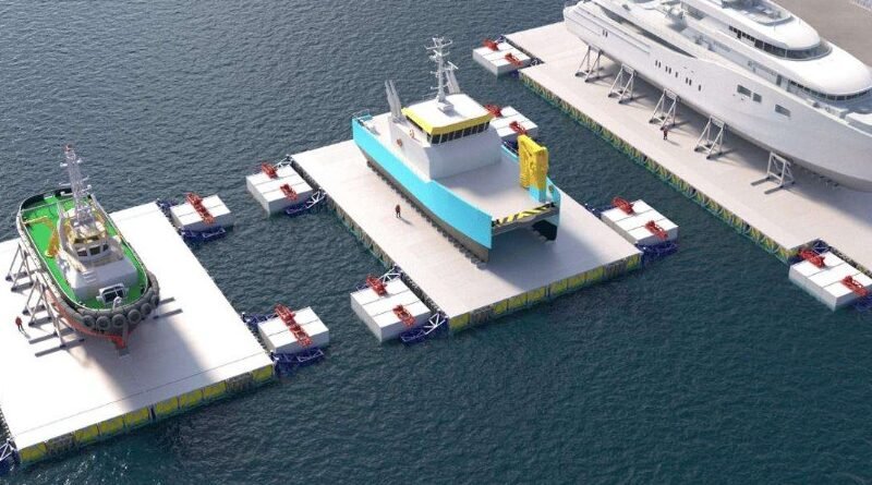 Mammoet and Port of Argentia floating dry dock and marine repair facility project in Canada